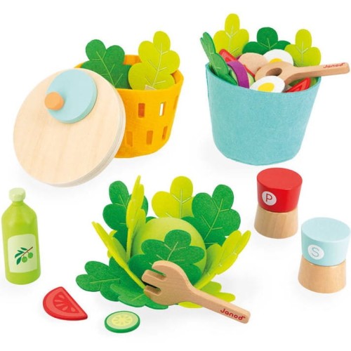 Janod Filcowy Zestaw Do Przyrządzania Sałatki 3+ 1.jpg