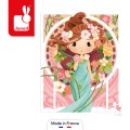 Janod Puzzle w walizce Obraz inspirowany twórczością Muchy 100 elementów 6+ Made in France 4.jpg