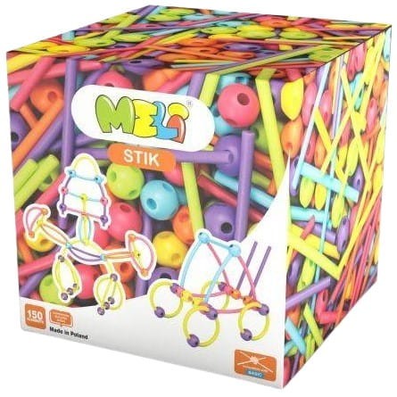 Klocki Konstrukcyjne Patyczki MELI Classic Stik 150 el. 1.jpg