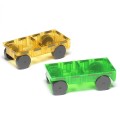 MAGNA-TILES Zestaw do rozbudowy Cars 2 el. Żółty I Zielony 2.jpg