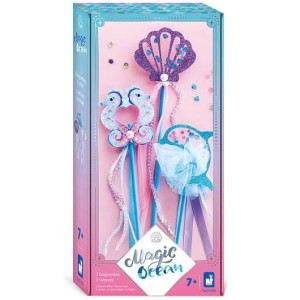 Janod Zestaw kreatywny 3 różdżki do samodzielnego wykonania Magic Ocean 7+