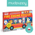 Mudpuppy Gra planszowa Straż pożarna na ratunek! 4+ 3.jpg