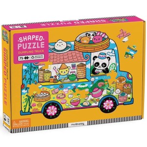 Mudpuppy Puzzle konturowe Food Truck 75 elementów 5+