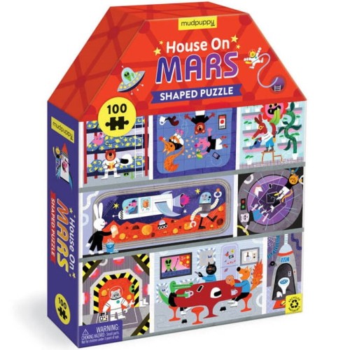Mudpuppy Puzzle konturowe Dom na Marsie 100 elementów 5+ 1.jpg