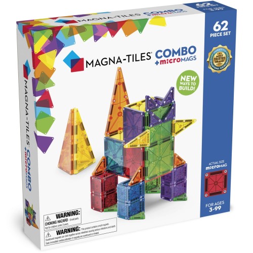 MAGNA-TILES Klocki Magnetyczne COMBO microMAGS 62 el. 1.jpg