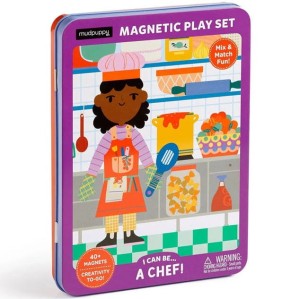 Mudpuppy Magnetyczne postacie Mogę zostać... szefową kuchni! 4+