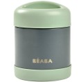 Beaba Pojemnik-termos obiadowy ze stali nierdzewnej z hermetycznym zamknięciem 300 ml Mineral grey Sage green 4 — kopia.jpg