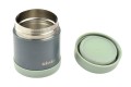 Beaba Pojemnik-termos obiadowy ze stali nierdzewnej z hermetycznym zamknięciem 300 ml Mineral grey Sage green 5.jpg