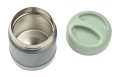 Beaba Pojemnik-termos obiadowy ze stali nierdzewnej z hermetycznym zamknięciem 300 ml Mineral grey Sage green 6.jpg