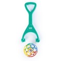 OBALL Pchacz kula 2w1 z gryzakiem i grzechotką, turkusowa 6m+ 2.jpg