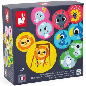 Janod Gra memory Emocje 24 elementy 2+