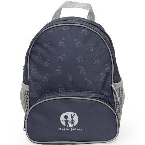 Petite&Mars Plecaczek dla dziecka BACKIE Grey Hills