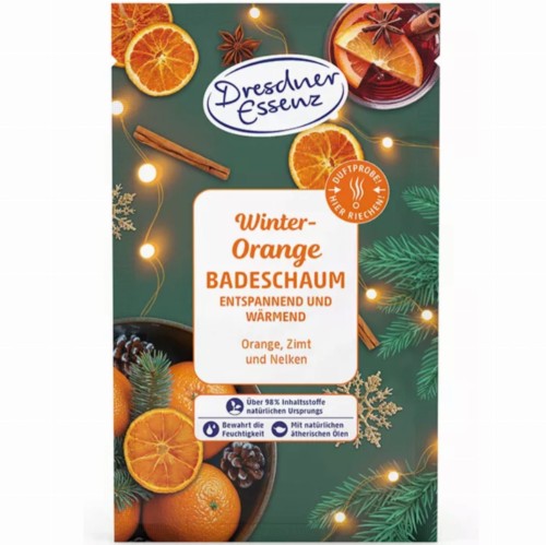 Dresdner Essenz Zimowa Pomarańcza Pianka Do Kąpieli 60g 1.jpg