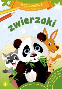 Książeczka Dla Dzieci Maluszkowe malowanie Zwierzaki Skrzat