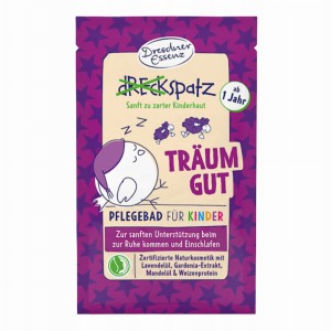 SŁODKICH SNÓW - sól do kąpieli dla dzieci 60g - DreckSpatz - DRESDNER ESSENZ