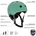 SCOOTANDRIDE Kask S-M dla dzieci 3+ Forest 4.jpg